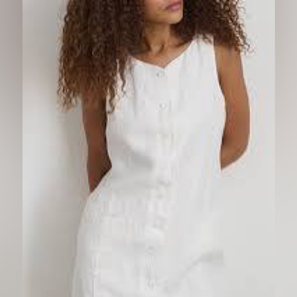 Alex Mill White Mini Dress - Picture 4 of 5